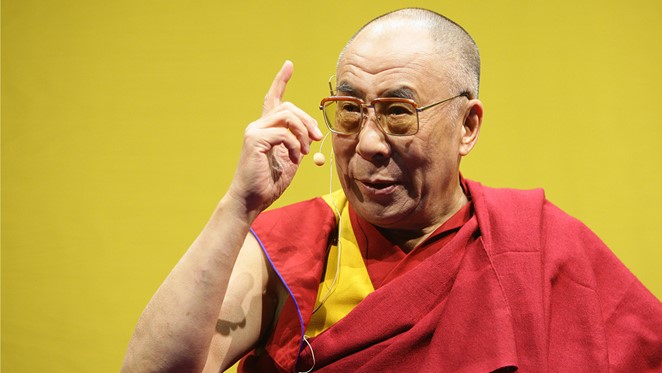 Знакомство с Далай-ламой
